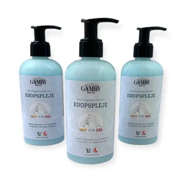 Kropspleje - pumpe 3x250ml