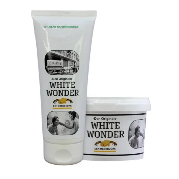 White Wonder Sæt -Tube & Bøtte