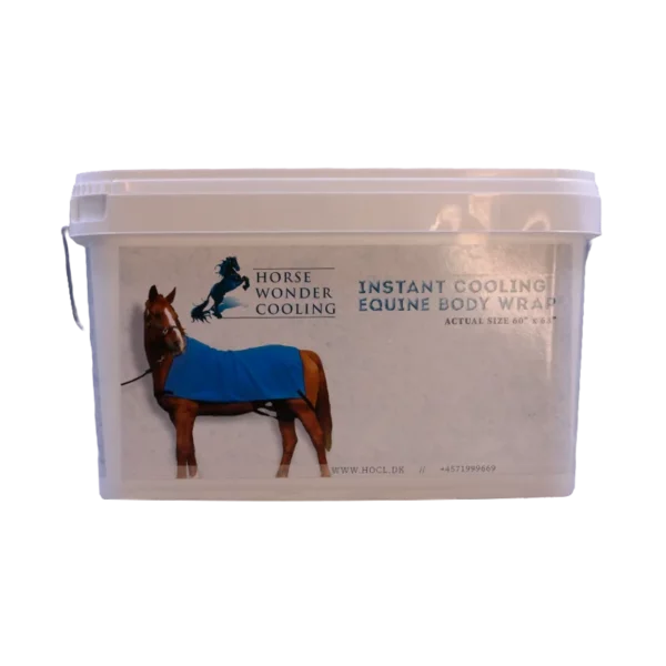 Equine Body Wrap - Instant Cooling emballage.
