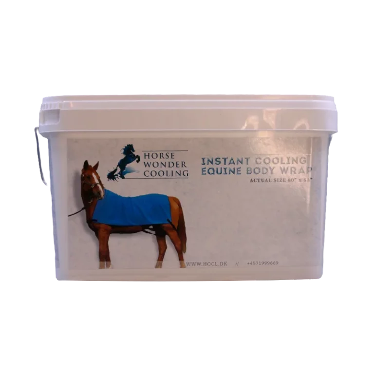 Equine Body Wrap - Instant Cooling emballage.