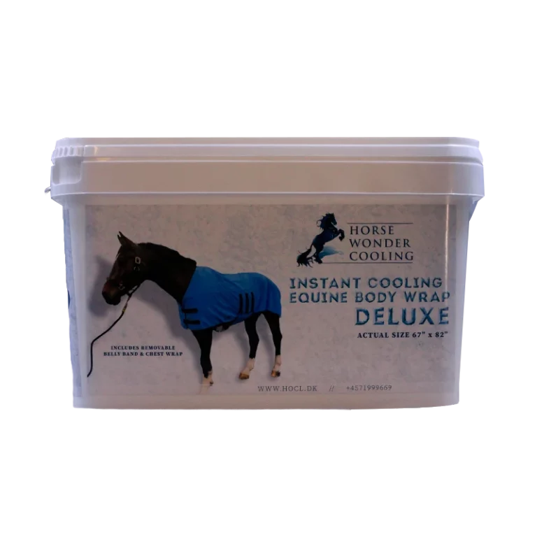 Equine Body Wrap Deluxe emballage.