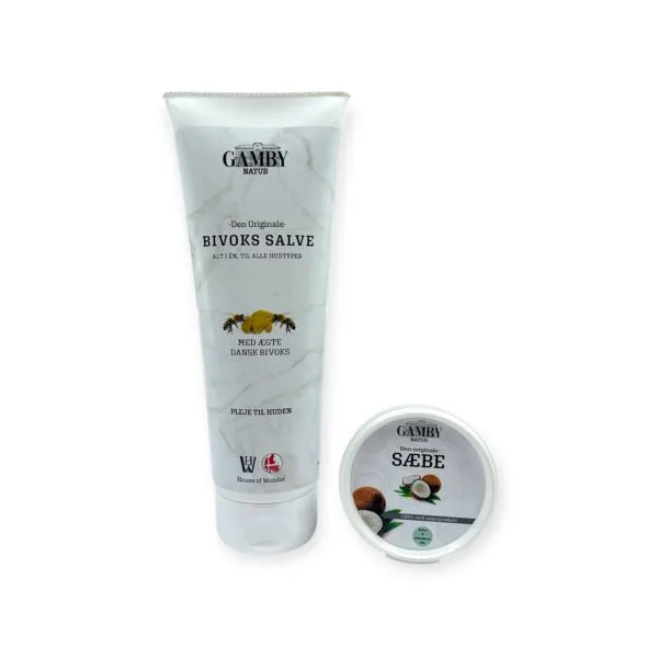 Gamby Bestsellers - Kropspleje, Bivoks Salve, Natur Sæbe