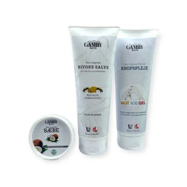 Kropspleje, Bivoks Salve, Natur Sæbe
