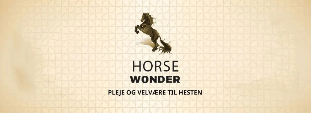 Horse wonder Banner - Pleje og velvære til hesten