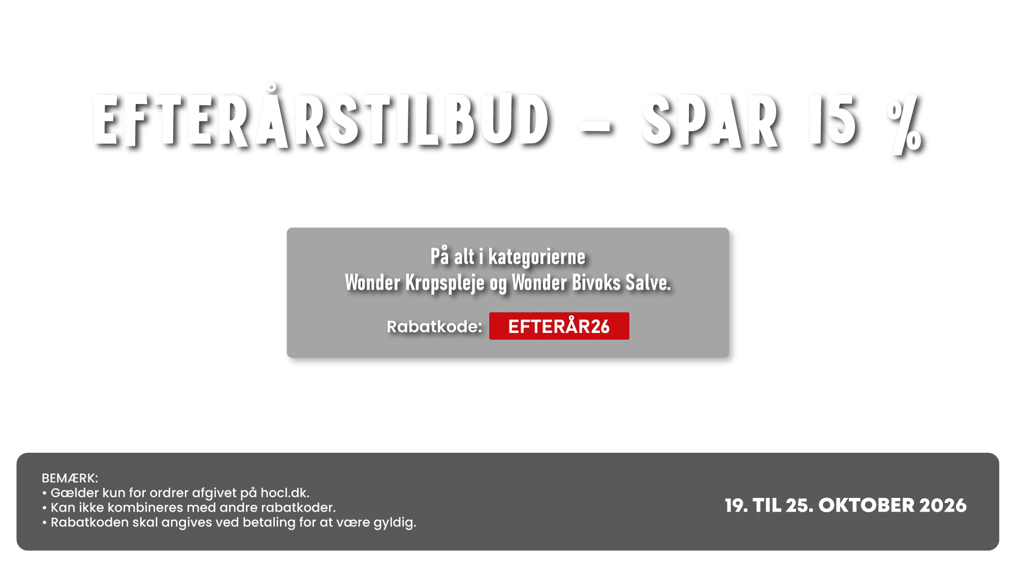 AUTUMN OFFER banner 1