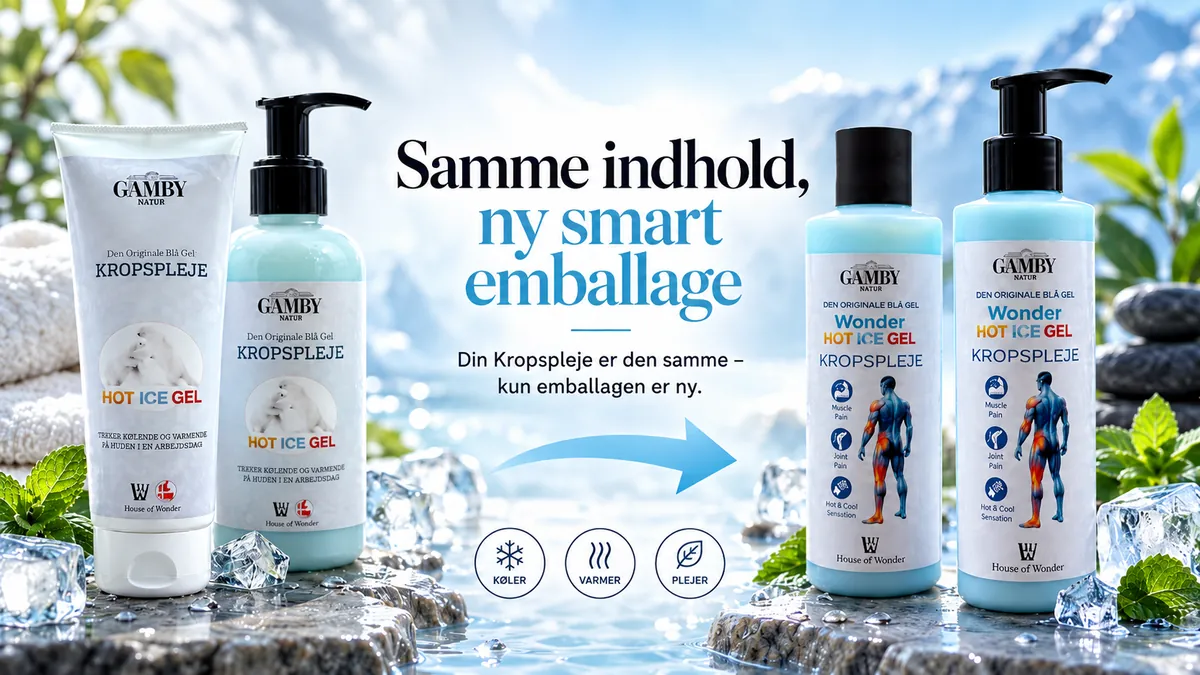 Blue Wonder – samme indhold, ny smart emballage
